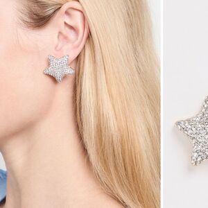 NWOT Lele Sadoughi star earrings